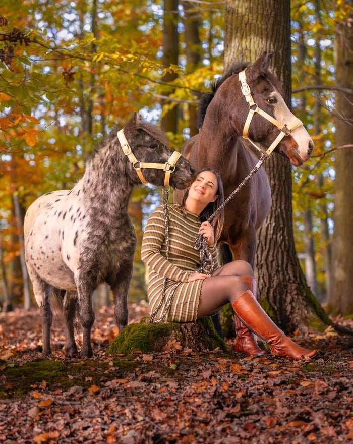 Melanie Amesberger, Inhaberin von Equiverita Reitsport